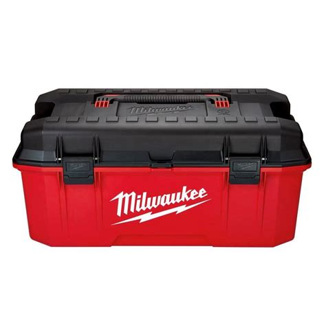 metal crew work box|milwaukee 26 jobsite work box.